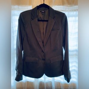 APT.9 gray blazer, size 6